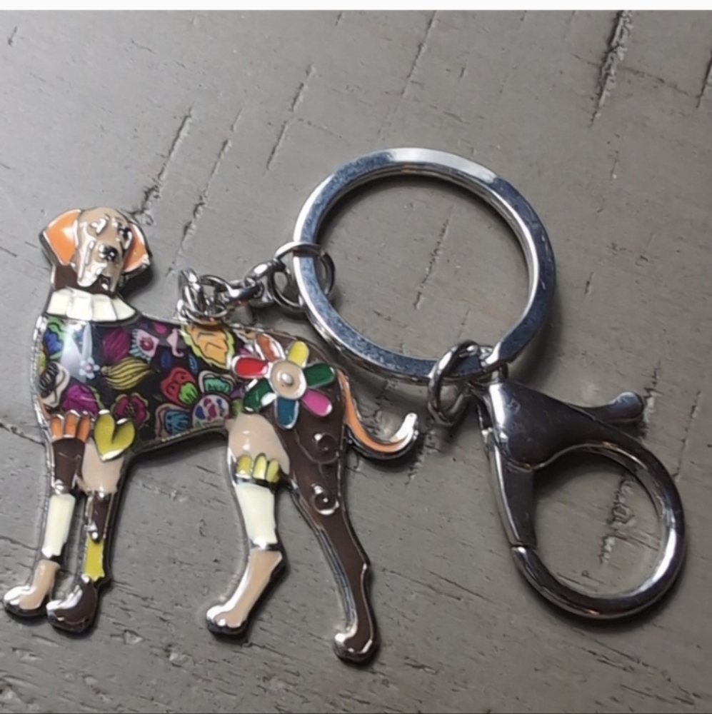 🆕 Just In... Great Dane Keychains - Picture 2 of 4
